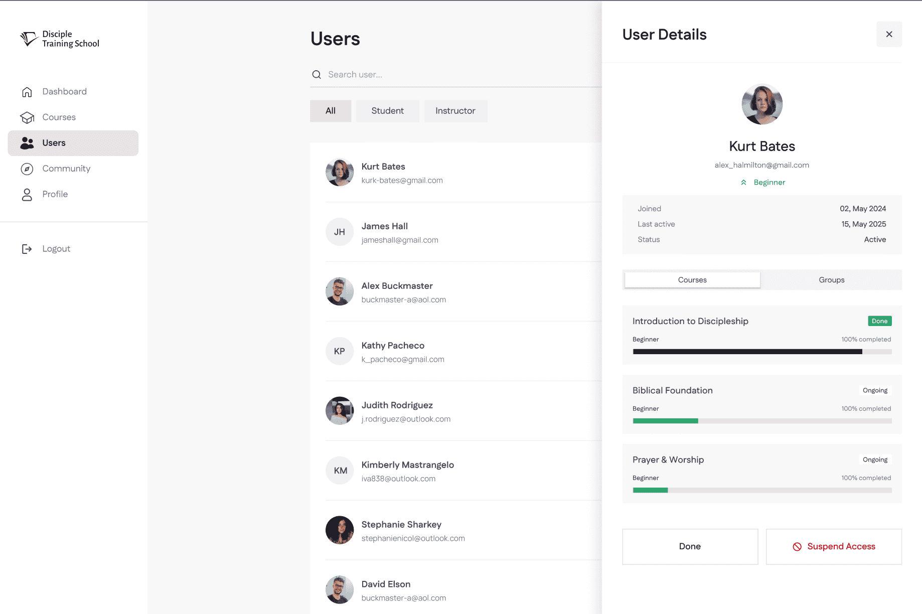 User Management