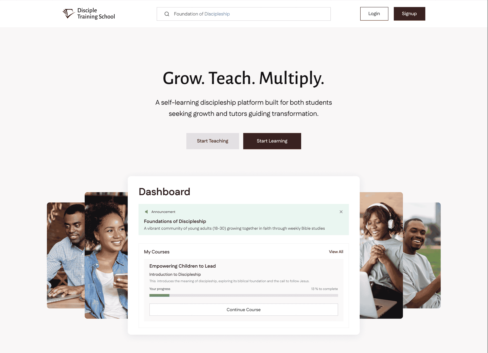 Marketing Homepage