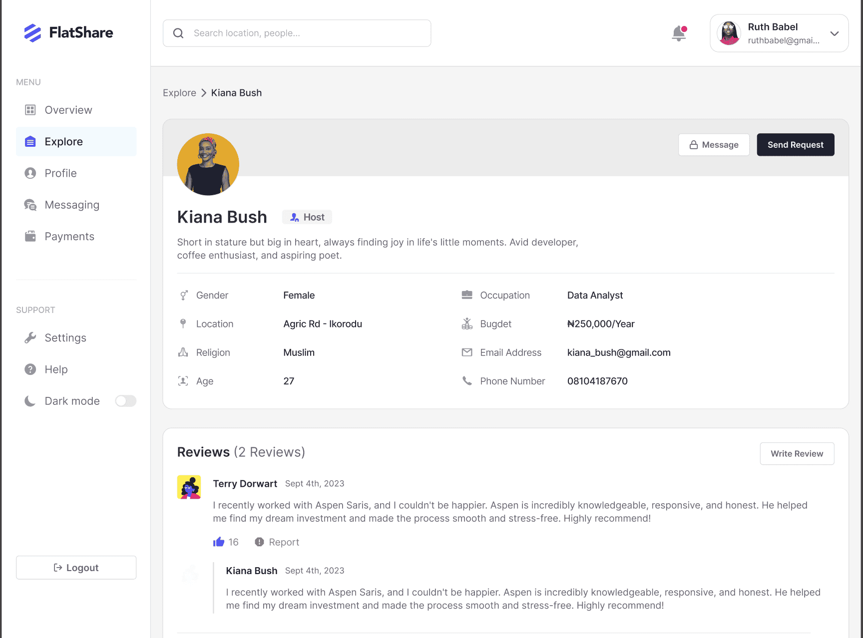 User Profile