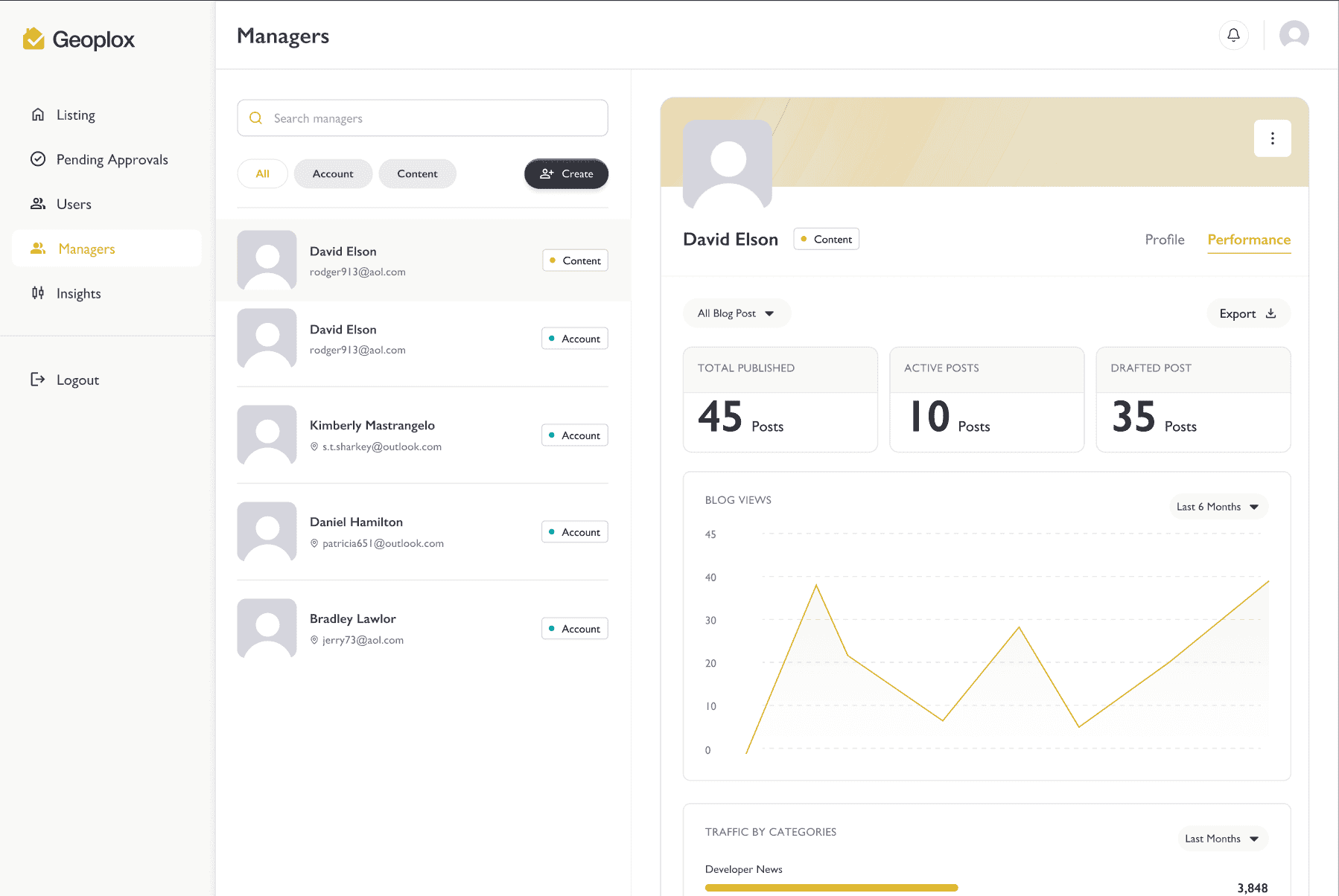 Admin Manager Console