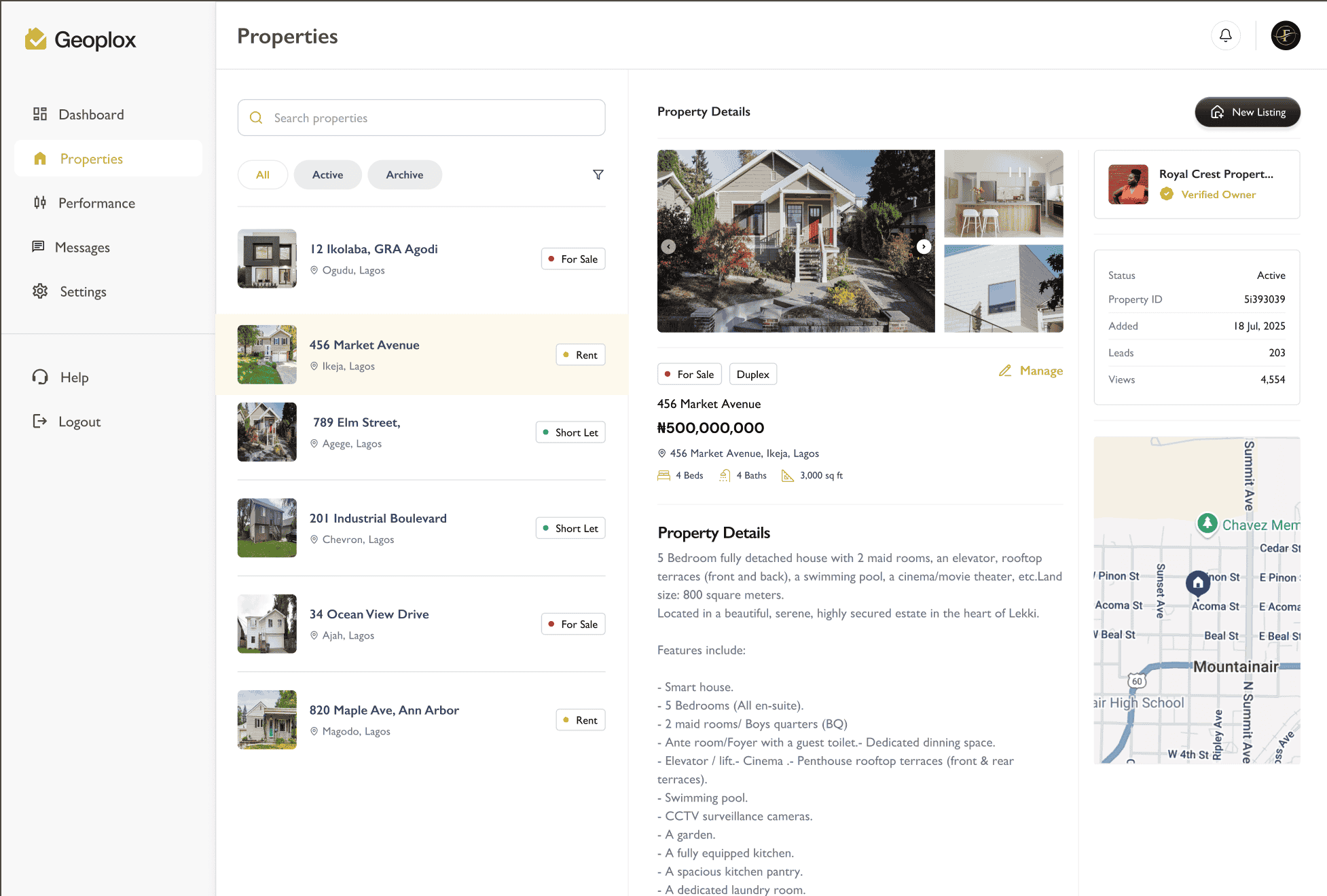 Agent Property Management