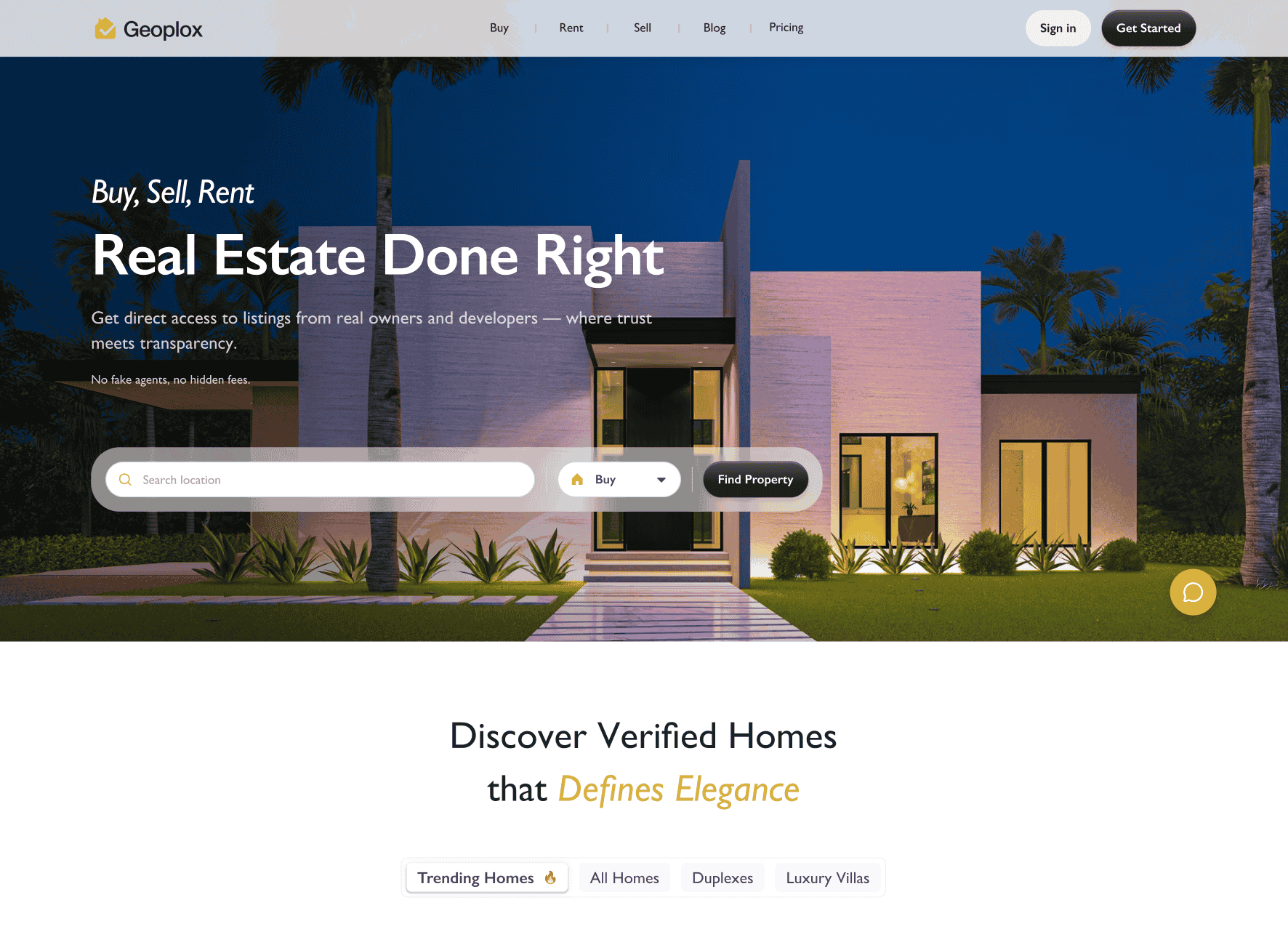 Marketing Homepage