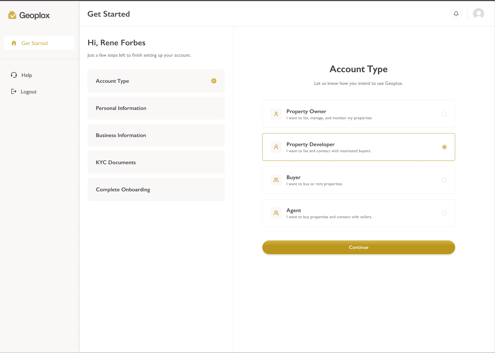 User Onboarding