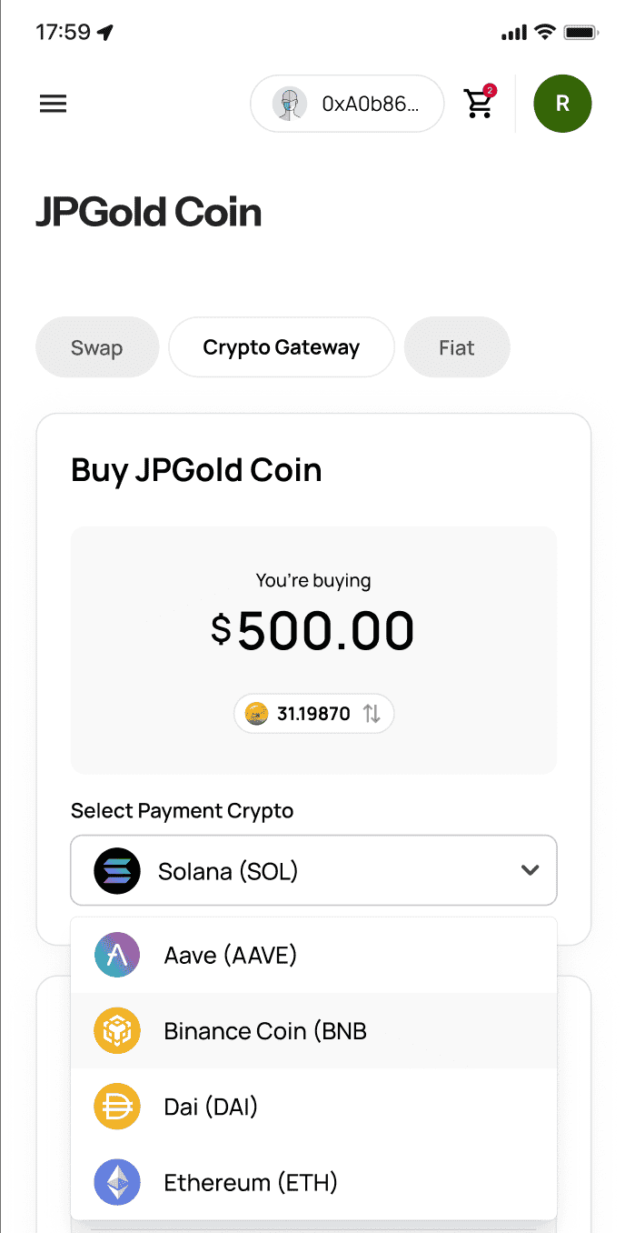 Token Purchase